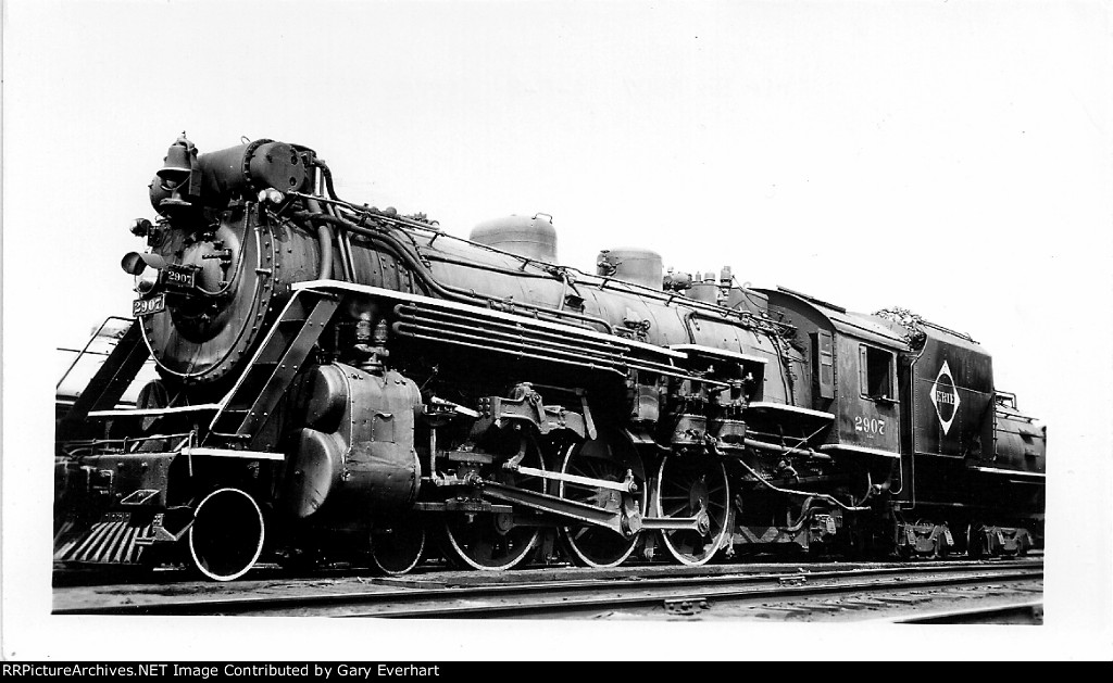 ERIE 4-6-2 #2907 - Erie RR